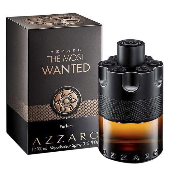 Azzaro-most wanted-perfume-bottle with elegant design