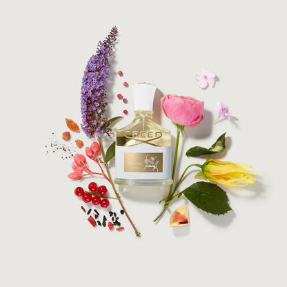 Creed for her perfume bottle with elegant design