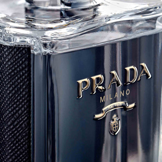 Prada L'Homme perfume bottle with sleek design
